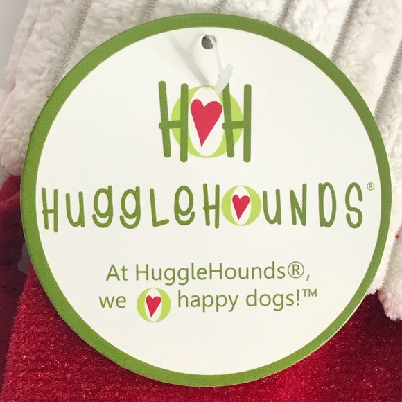 NWT Red HuggleHounds Cat Christmas Stocking - Picture 5 of 11